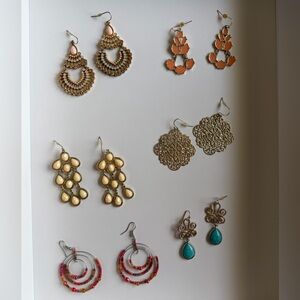 Earring Bundle (6 pairs)